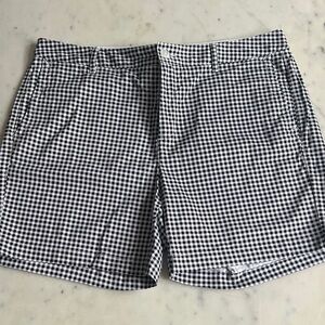 L.L. Bean Black and White Checkered Women's Shorts